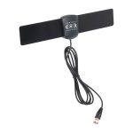 Antena Digital Plana HDTV  Ultra Compacta con Amplificación de Señal