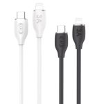 Cable Tipo C a iPhone 30W Carga Rápida Negro