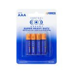 Paquete 4 Pilas AAA Larga Duración