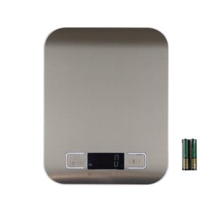 Báscula Digital de Acero Inoxidable Pantalla LCD 10 kg  0.1 p