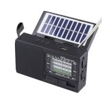 Radio Am FM Bluetooth con Panel Solar USB