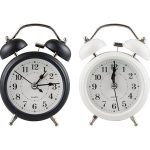 Reloj Despertador retro doble campana