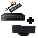 Kit decodificador Convertidor Digital mas antena de interor FM/VHF/UHF