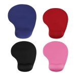 Mouse Pad Ergonómico con Almohadilla de Gel  Base Antideslizante y Varios Colores