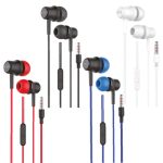 Audífonos con Cable CE-AU47  Entrada 3.5 mm, Varios Colores