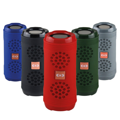 Bocina Bluetooth con USB, Auxiliar, Memoria SD y Radio FM Varios Colores